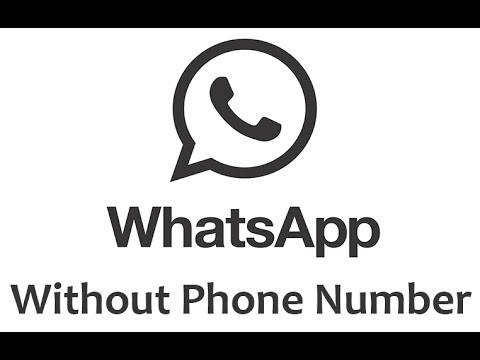 activate whatsapp without phone number